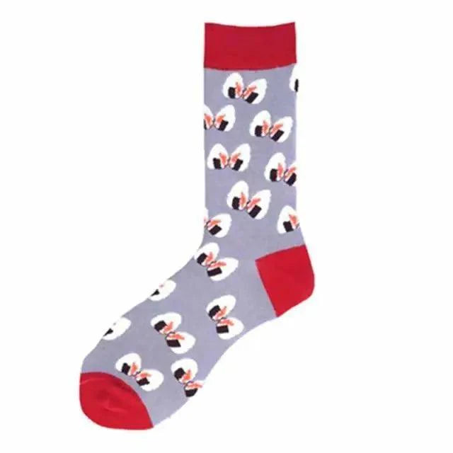 Men Cotton Socks Gradient Color Summer Style Long Wedding Sock Men Knee High Business Socks Man Socks Men's Ladies Novelty Bright Colorful Patterned Cotton Socks