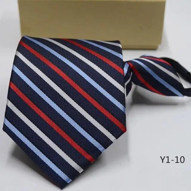 Men Modern Design Adjustable Band Patterned Necktie For Men Casual Dress Party Wedding Suit Bridegroom Necktie