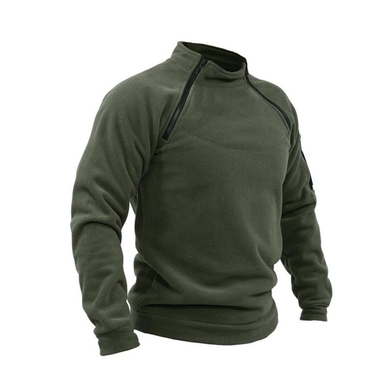 Men Unique Winter Fleece Jacket Lightweight Casual Tactical Outdoor Soft Jacket Men Spring Warm Military Jacket Man Adventure Sport Clothes Windproof Stylish Jackets