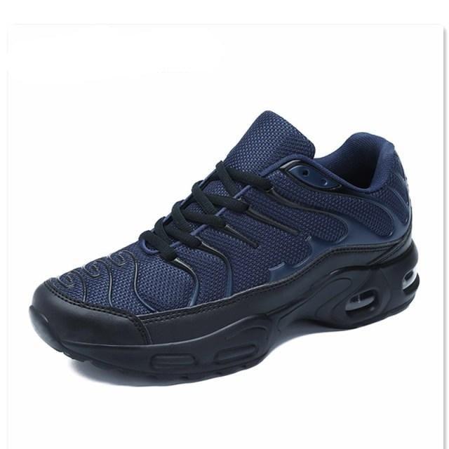 Mens Air Cushion Mesh Breathable Running Shoes Outdoor Sports Athletic Walking Workout Sneakers Fashion Sport Gym Jogging Tennis Fitness Sneaker