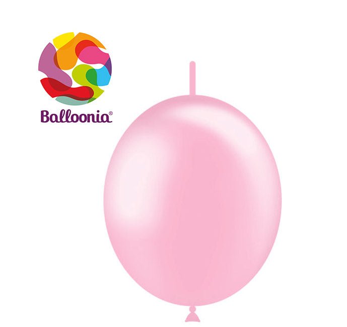 Metallic Baby Pink Latex - Balloonia
