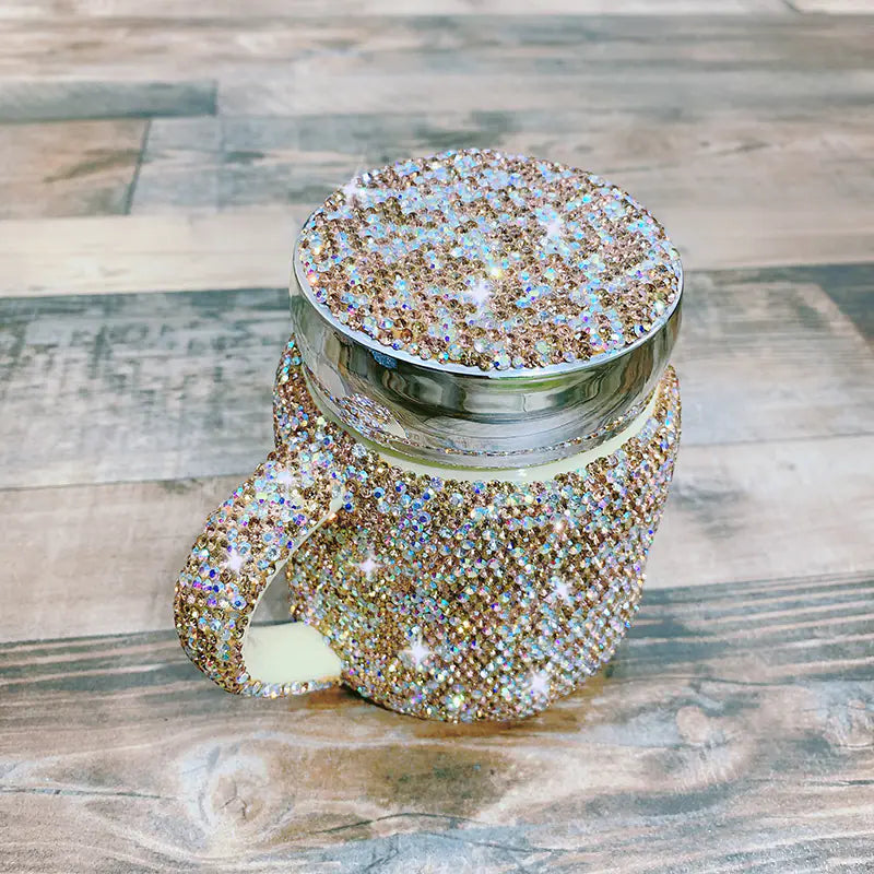 Creative Ceramic Coffee Mug with Lid for Office Use