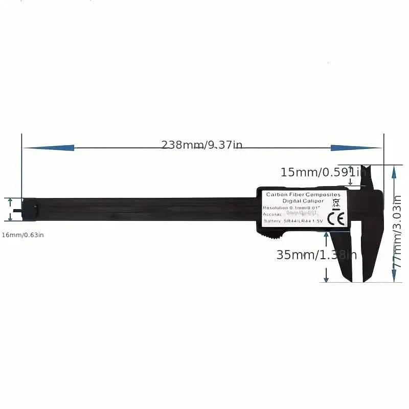 Micrometer Measuring Tool Digital Ruler
