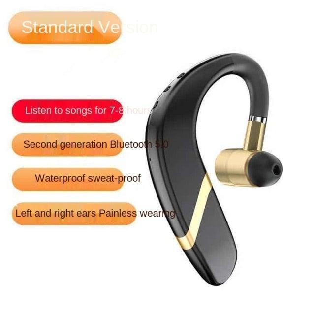 Mini Wireless Earbuds Bluetooth 5.0 In Ear Light-Weight Headphones Built-in Microphone Quality Sound Long Distance Wireless Bluetooth Earphone Ear Hook Business Single Headphone With Mic Handsfree Drive Call Sports Headset Earbud For Phones