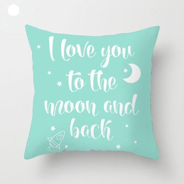 Mint Green Cushion Cover Pillowslip Home Supplies Decorative Fresh Mint Green Gray Watercolour Stripes Generic Solid Decorative Bedroom Pillow Cases Covers Pillow Case Simple Living Room