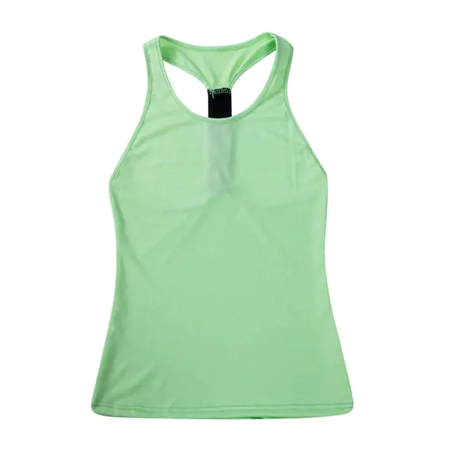 Casual Sleeveless Women Yoga Shirts