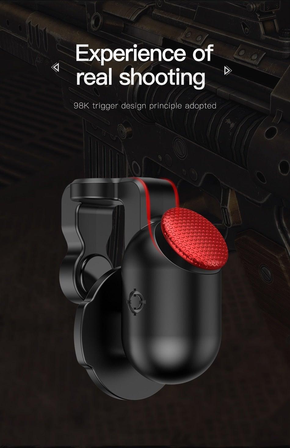 Mobile Gamepad Joystick For Joypad Trigger Fire Aim Button Lightweight Controller For Phone Portable Game Pad Phone Gaming Accesorios