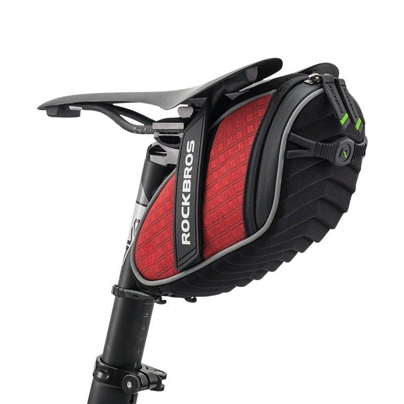 Modern Bike Bag Seat Bag Bike Accessories Bike Seat Bag Waterproof Bicycle Bag Under Seat 3D Shell Cycling Seat Pack For Mountain Road Bikes