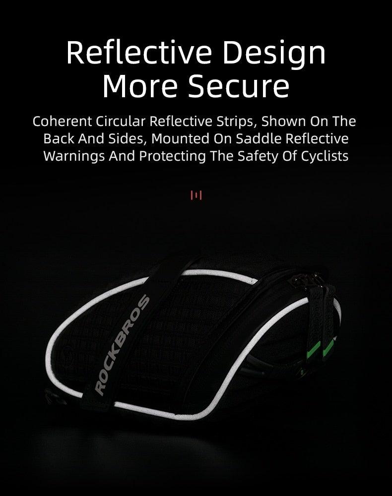 Modern Bike Bag Seat Bag Bike Accessories Bike Seat Bag Waterproof Bicycle Bag Under Seat 3D Shell Cycling Seat Pack For Mountain Road Bikes