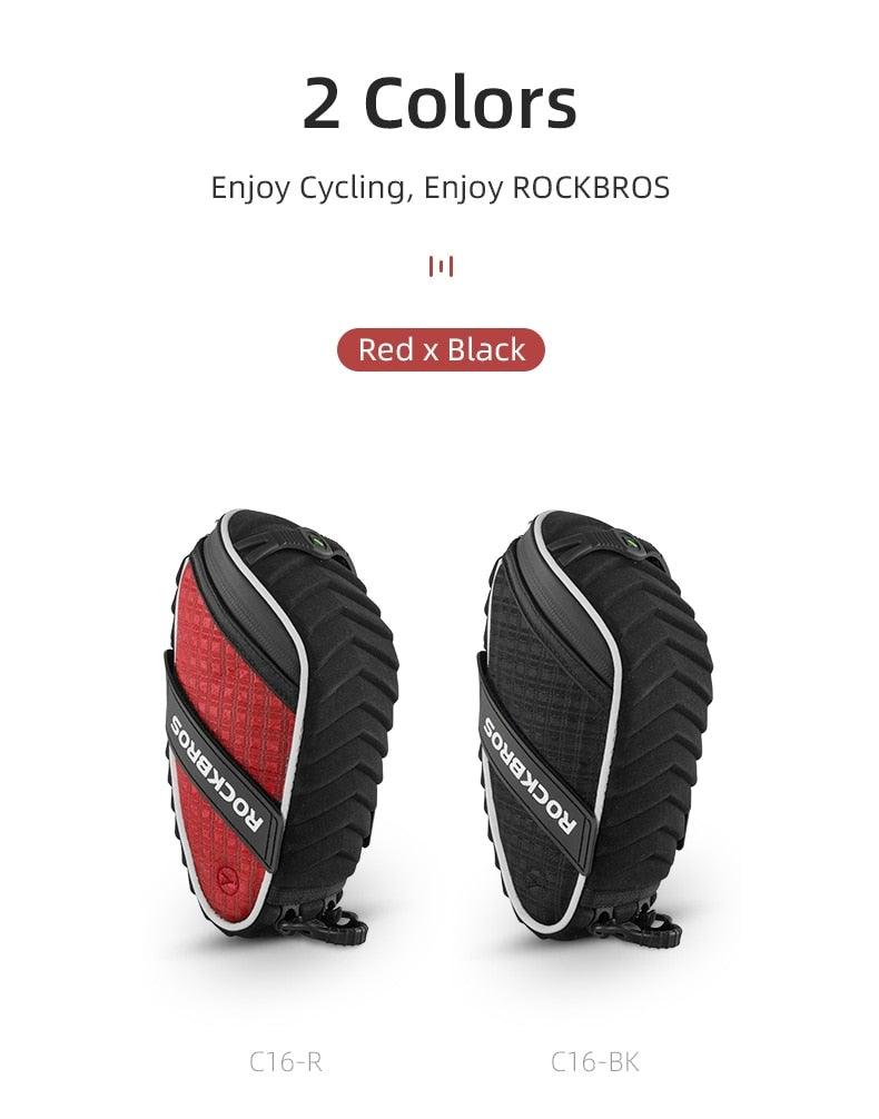 Modern Bike Bag Seat Bag Bike Accessories Bike Seat Bag Waterproof Bicycle Bag Under Seat 3D Shell Cycling Seat Pack For Mountain Road Bikes