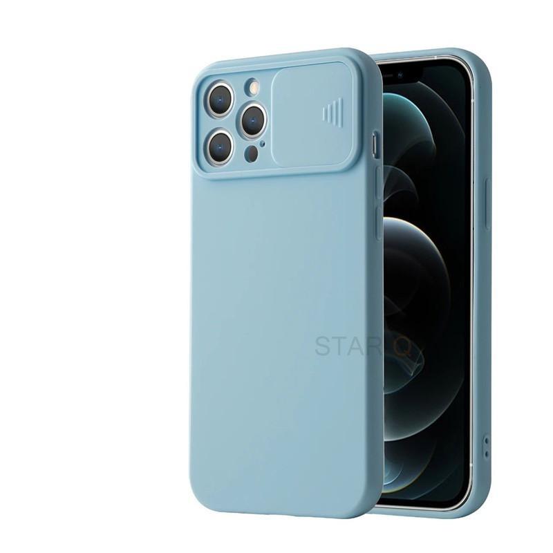 Modern Slide Camera Protector Phone Case On For Iphone 13 Pro 11 12 13pro Max Mini Iphone13 12pro Silicone Silicone Shockproof Phone Case Drop Protection Back Cover For Smartphone