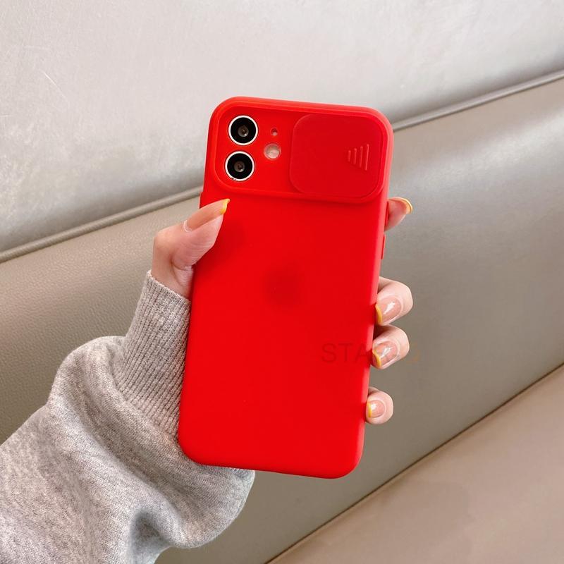 Modern Slide Camera Protector Phone Case On For Iphone 13 Pro 11 12 13pro Max Mini Iphone13 12pro Silicone Silicone Shockproof Phone Case Drop Protection Back Cover For Smartphone