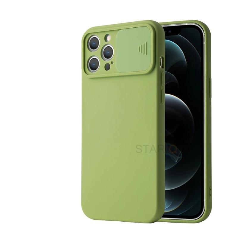 Modern Slide Camera Protector Phone Case On For Iphone 13 Pro 11 12 13pro Max Mini Iphone13 12pro Silicone Silicone Shockproof Phone Case Drop Protection Back Cover For Smartphone