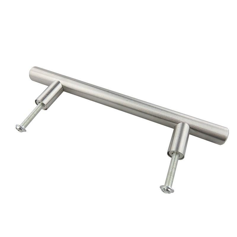 Modern Stainless Steel Kitchen Door Cabinet Bar Handle Pull Knob Cabinet Knobs Furniture Handle Cupboard Drawer Handle Stainless Steel Hollow Tube Bar Drawer Pulls Cupboard Knob For Kitchen Furniture Hardware