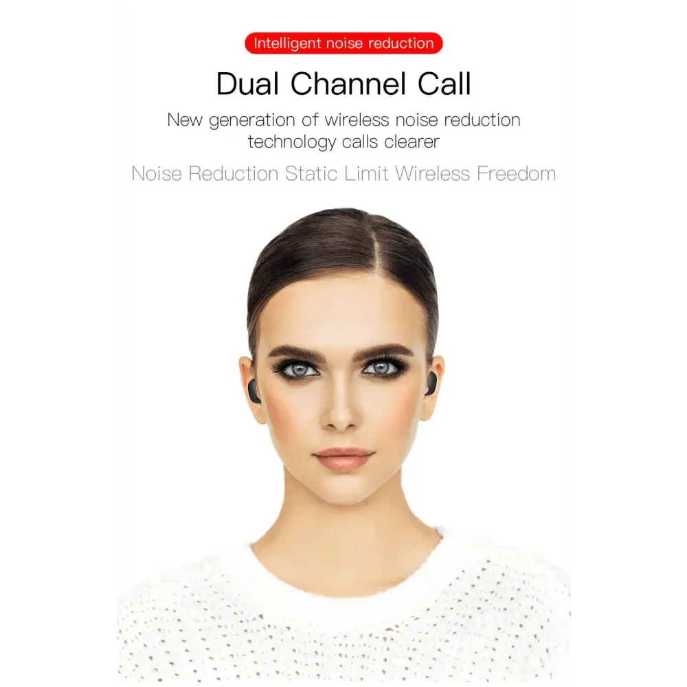 Modern Style Bluetooth 5.0 Headphones Stereo Wireless Ear Buds In Ear Hands Free Earphones Sports Headset Quality Sound