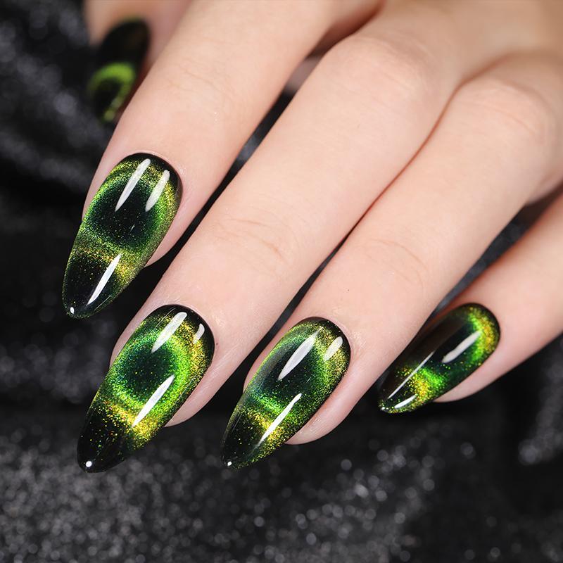Modern Styllish Elegant 9D Cat Magnetic Nail Gel Polish UV LED Permanent Elegant Colorful Charming Effect For Womens