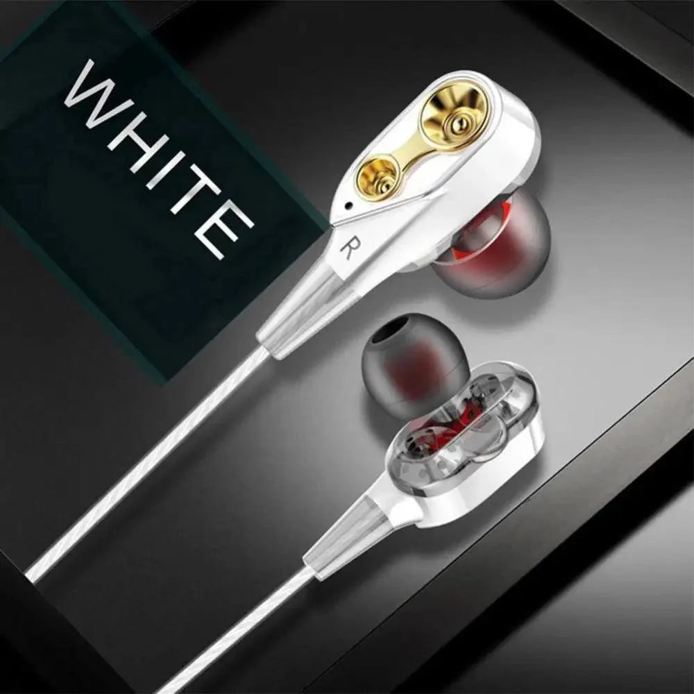 Modern Unisex Wired Headphones Professional Sound Isolating Earphones 3.5mm Universal Wired Earphone Newest Stereo Headset