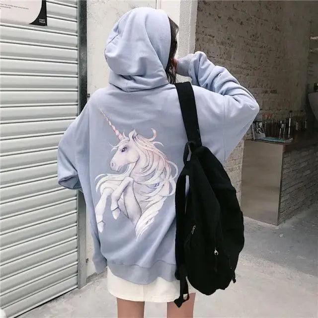 Modern With Hat Hoodies Women Kangaroo Pocket Casual Loose Solid Color Sweatshirt Female Fashion New Female Tops Sports Clothing Oversized Zip Hooded Sweatshirt Cotton Women Autumn Hoodie