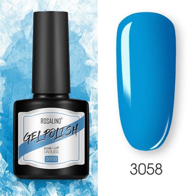Modern Womens Glossy Colorful 8ml Nail Gel Polish Permanent UV LED High Quality Crystal Effect Design