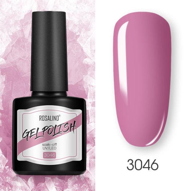 Modern Womens Glossy Colorful 8ml Nail Gel Polish Permanent UV LED High Quality Crystal Effect Design