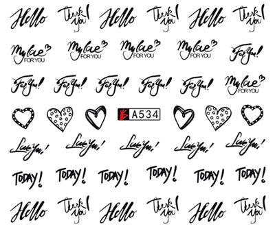 Nail Art Water Transfer Stickers Anime Mouse Animal Kid slider adhesive Watermark Decals Women Beauty Wedding Nails Decal Self-Adhesive 3D Wave Design Decoration for Women Girls Art Stickers Decal Decoration Metallic Curve Strip Line Nail