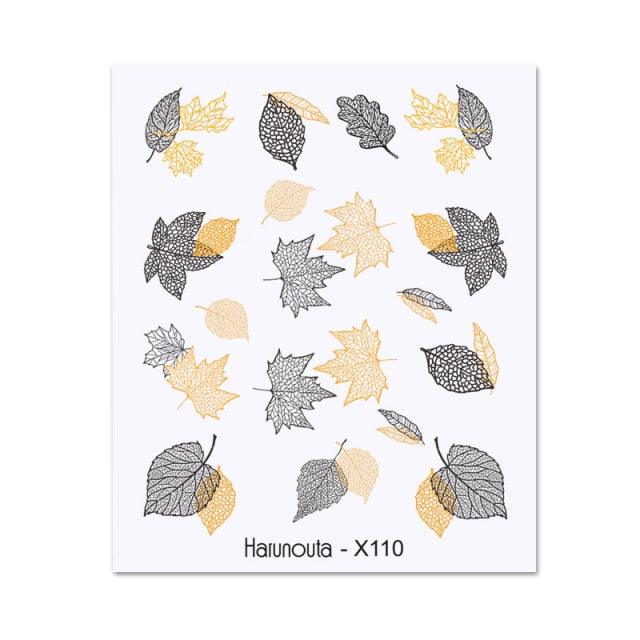 Nails Sticker Nail Art Decorations Flowers Leaves Decals Water Transfer Sliders Woman Face Fruit Foil Manicures Wraps Water Transfer Nail Decals Sticker For Pretty Girl Self-Adhesive Nail Decals Designer Nail Stickers for Acrylic Decal