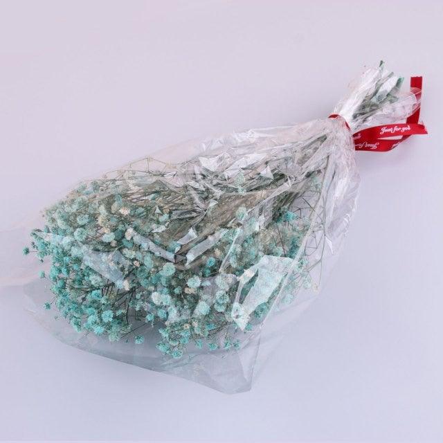 Natural Gypsophila Dried Flowers Mini Babysbreath Flower Preserve Floral Decor Bouquet Wedding Party Home Backdrop Decor 12cm