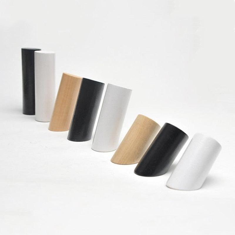 Natural Wood Clothes Hanger Wall Mounted Coat Hook Decorative Key Holder Hat Scarf Handbag Storage Hanger Bathroom Rack New Simple Modern Solid Wood Hook Wall Hanging Decoration