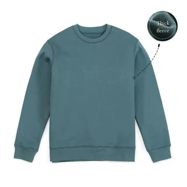 New Autumn Winter Sweatshirt Men Casual Minimalist Sweatshirt O-Neck For Men Solid Color Ladies Long Sleeve Casual Pullover Clothes Sweatshirt