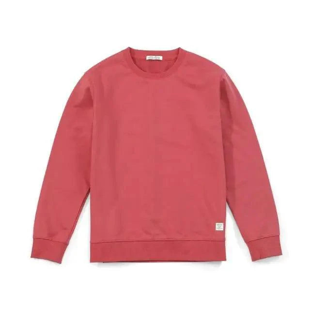 New Autumn Winter Sweatshirt Men Casual Minimalist Sweatshirt O-Neck For Men Solid Color Ladies Long Sleeve Casual Pullover Clothes Sweatshirt