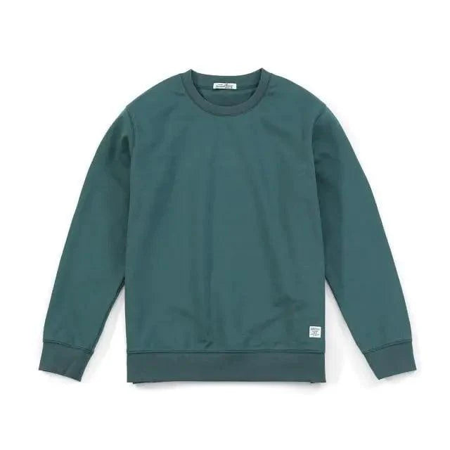New Autumn Winter Sweatshirt Men Casual Minimalist Sweatshirt O-Neck For Men Solid Color Ladies Long Sleeve Casual Pullover Clothes Sweatshirt