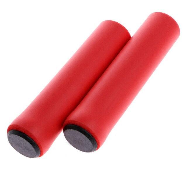 NEW Bicycle Grips Super Light Silicone Non-Slip Shock Absorption Road Handle Bike Bicycles Parts Comfortable Shock Absorption Bike Handlebar Grips Comfort Ergo Handlebar Grip Designed For Cycling