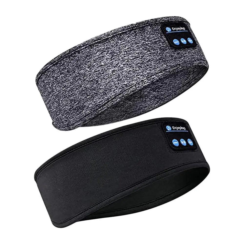 New Bluetooth Wireless Headphones Sports Headband Soft Elastic Comfortable Headphones For Sleep Music Headset Speakers