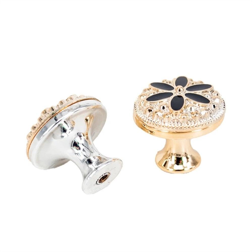 New Door Handles Furniture Handles Coffee Table Handle Cabinets And Drawer Knob Kitchen Furniture Accessories Cabinet Knobs Flower Drawer Knobs Pull Handles