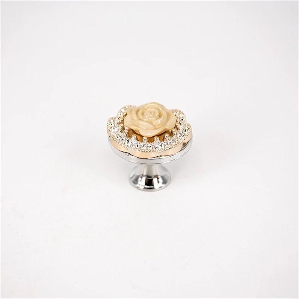 New Door Handles Furniture Handles Coffee Table Handle Cabinets And Drawer Knob Kitchen Furniture Accessories Cabinet Knobs Flower Drawer Knobs Pull Handles