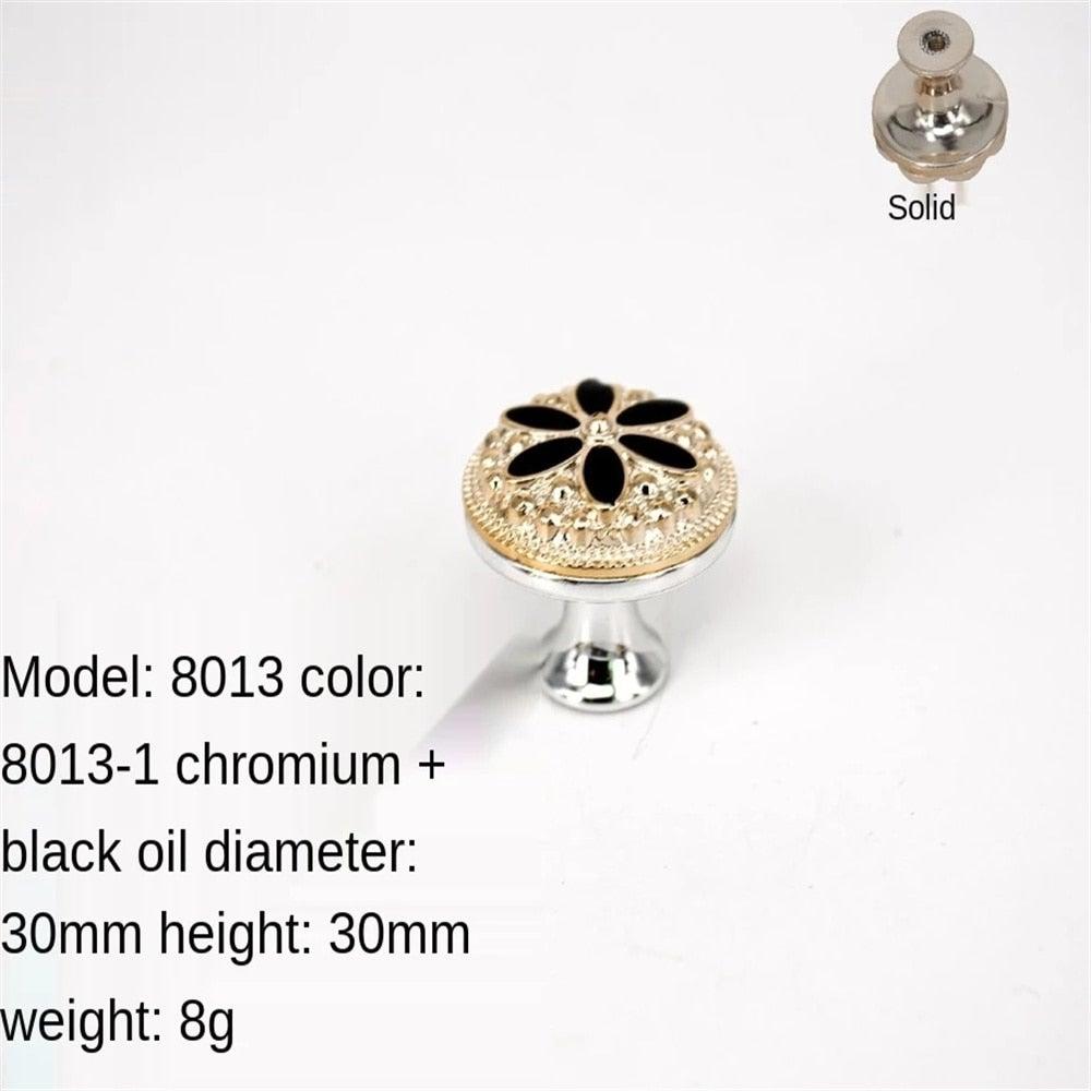 New Door Handles Furniture Handles Coffee Table Handle Cabinets And Drawer Knob Kitchen Furniture Accessories Cabinet Knobs Flower Drawer Knobs Pull Handles