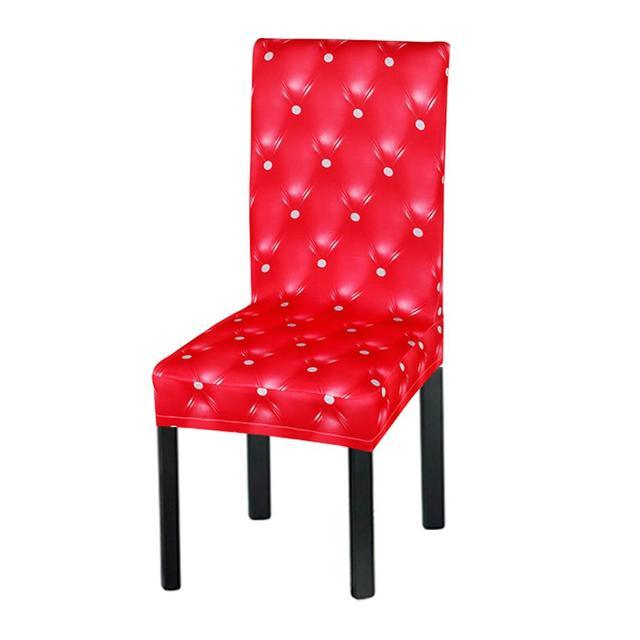 New Elastic Spandex Fibre Chair Cover For Wedding Banquet Hotel Antifouling Fiber Standard Office European Stretch Spandex Removable Washable Dining Chair Protector Slipcovers for Hotel Dining Room Ceremony Banquet Wedding Party