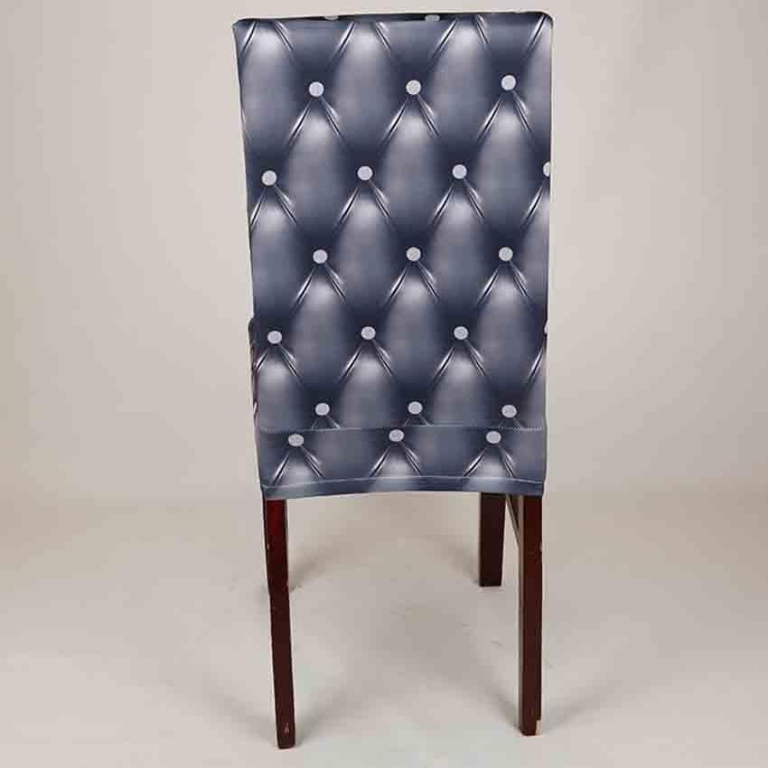 New Elastic Spandex Fibre Chair Cover For Wedding Banquet Hotel Antifouling Fiber Standard Office European Stretch Spandex Removable Washable Dining Chair Protector Slipcovers for Hotel Dining Room Ceremony Banquet Wedding Party