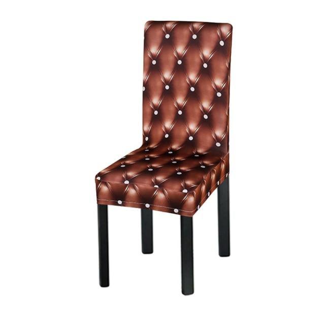 New Elastic Spandex Fibre Chair Cover For Wedding Banquet Hotel Antifouling Fiber Standard Office European Stretch Spandex Removable Washable Dining Chair Protector Slipcovers for Hotel Dining Room Ceremony Banquet Wedding Party