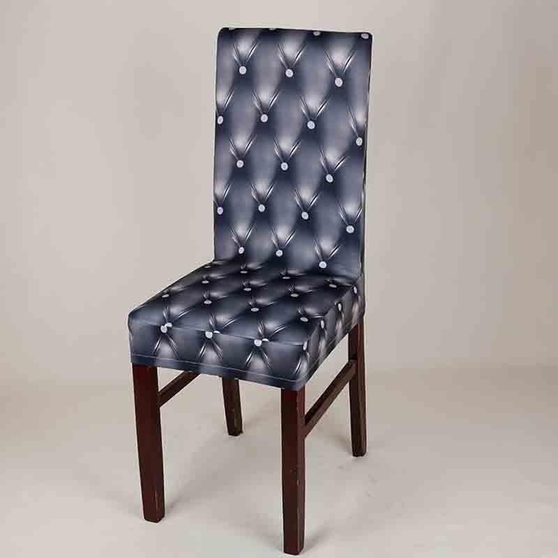 New Elastic Spandex Fibre Chair Cover For Wedding Banquet Hotel Antifouling Fiber Standard Office European Stretch Spandex Removable Washable Dining Chair Protector Slipcovers for Hotel Dining Room Ceremony Banquet Wedding Party