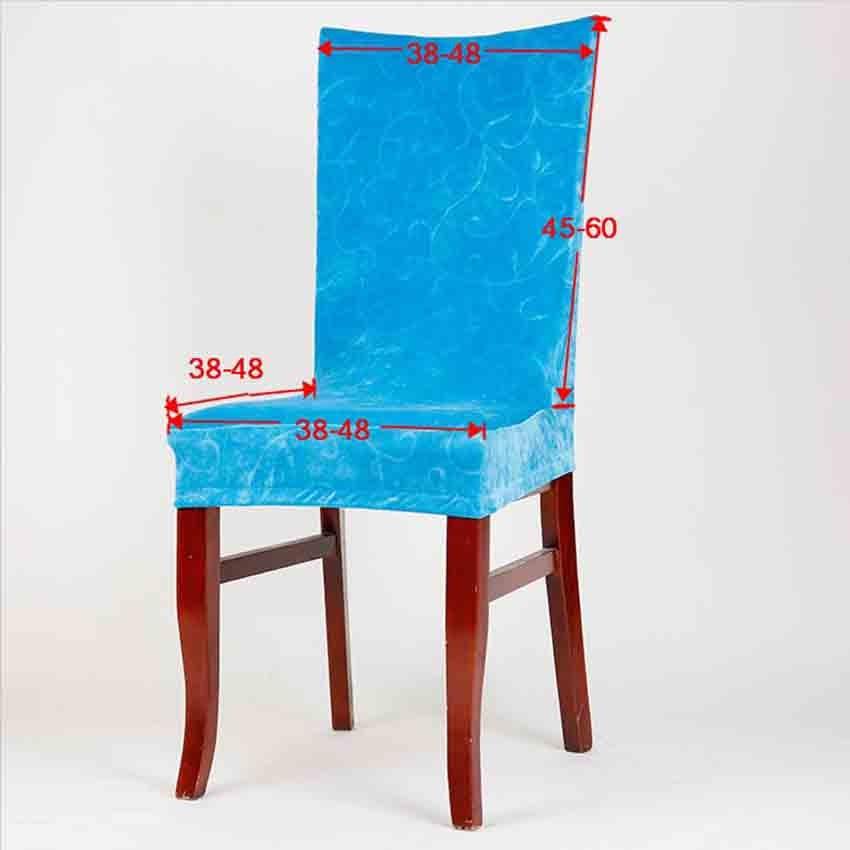 New Elastic Spandex Fibre Chair Cover For Wedding Banquet Hotel Antifouling Fiber Standard Office European Stretch Spandex Removable Washable Dining Chair Protector Slipcovers for Hotel Dining Room Ceremony Banquet Wedding Party