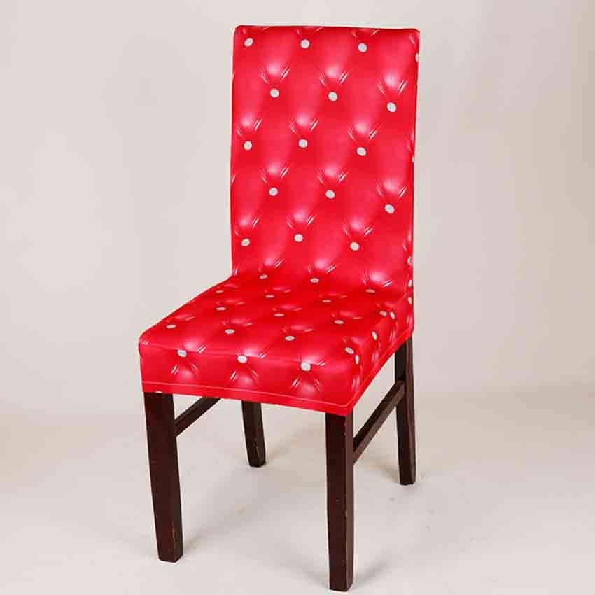 New Elastic Spandex Fibre Chair Cover For Wedding Banquet Hotel Antifouling Fiber Standard Office European Stretch Spandex Removable Washable Dining Chair Protector Slipcovers for Hotel Dining Room Ceremony Banquet Wedding Party