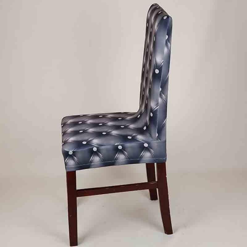 New Elastic Spandex Fibre Chair Cover For Wedding Banquet Hotel Antifouling Fiber Standard Office European Stretch Spandex Removable Washable Dining Chair Protector Slipcovers for Hotel Dining Room Ceremony Banquet Wedding Party