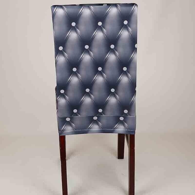 New Elastic Spandex Fibre Chair Cover For Wedding Banquet Hotel Antifouling Fiber Standard Office European Stretch Spandex Removable Washable Dining Chair Protector Slipcovers for Hotel Dining Room Ceremony Banquet Wedding Party
