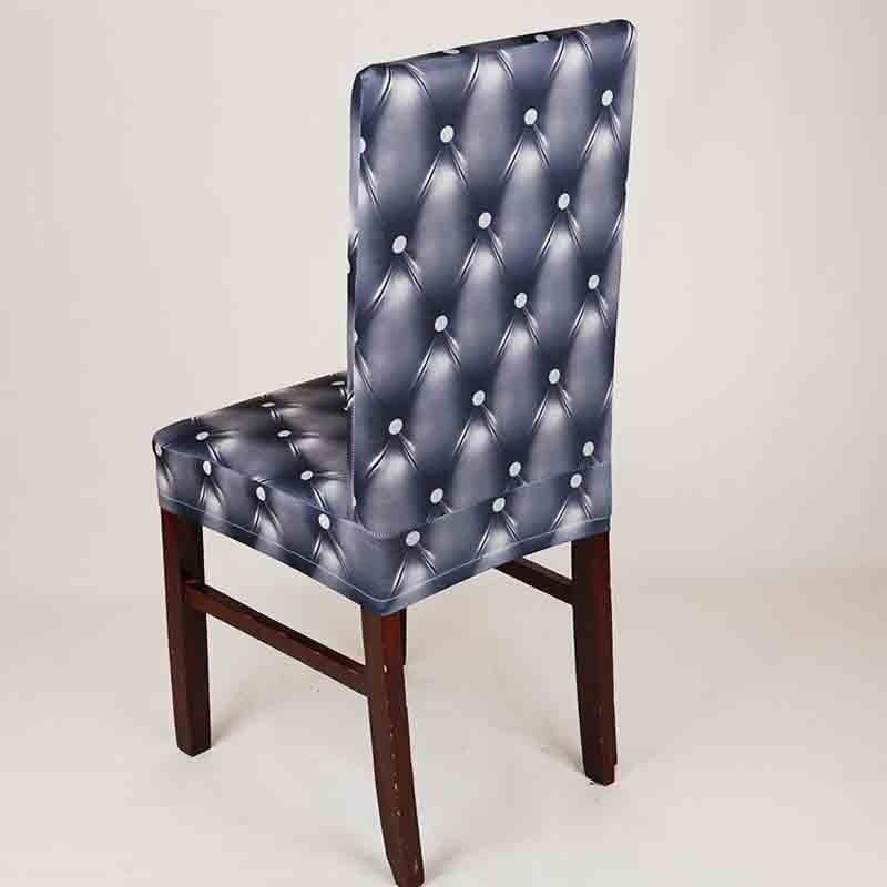 New Elastic Spandex Fibre Chair Cover For Wedding Banquet Hotel Antifouling Fiber Standard Office European Stretch Spandex Removable Washable Dining Chair Protector Slipcovers for Hotel Dining Room Ceremony Banquet Wedding Party
