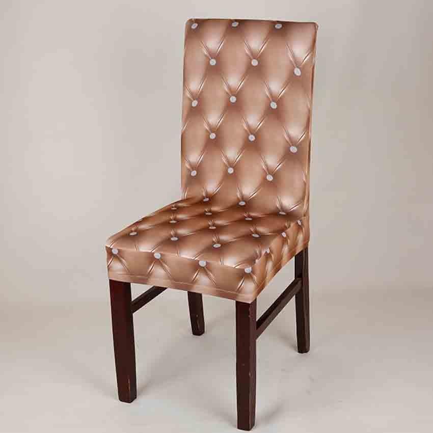 New Elastic Spandex Fibre Chair Cover For Wedding Banquet Hotel Antifouling Fiber Standard Office European Stretch Spandex Removable Washable Dining Chair Protector Slipcovers for Hotel Dining Room Ceremony Banquet Wedding Party