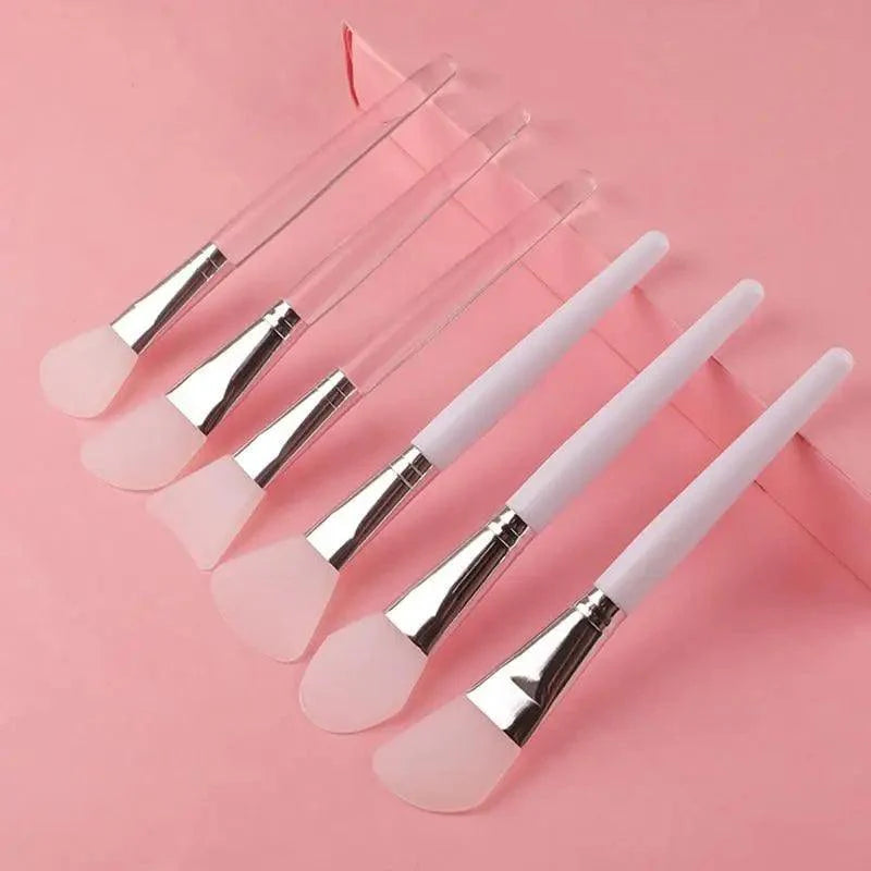 New Elegance Professional Silicone Mask Brush Home Salon Silicone Facial Mud Mixing Brush For Skin Care Reusable Cosmetic Tool