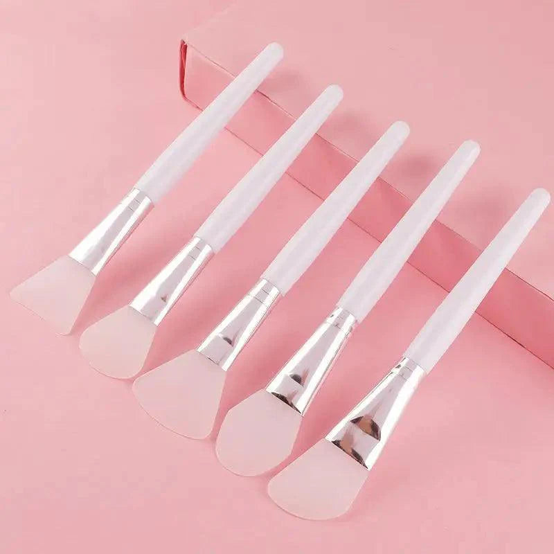 New Elegance Professional Silicone Mask Brush Home Salon Silicone Facial Mud Mixing Brush For Skin Care Reusable Cosmetic Tool