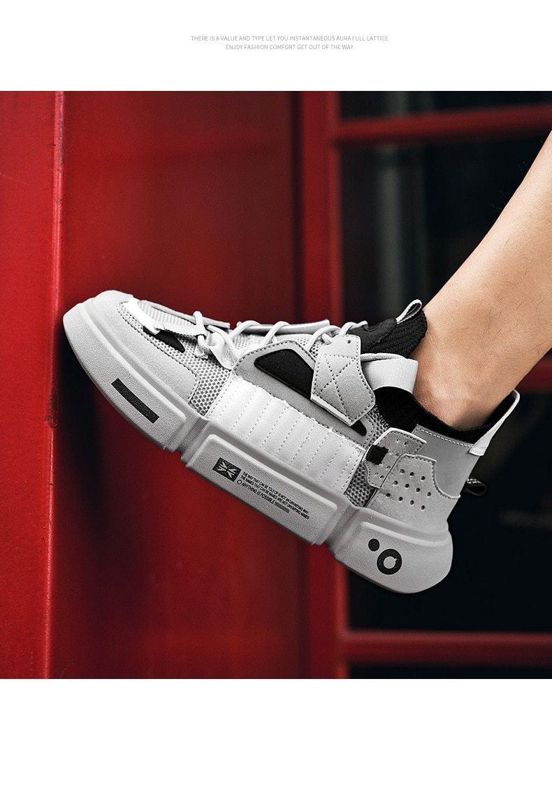 New High Quality Running Breathable Athletic Sport Shoes Modern Design Comfortable Soft Jogging Sneakers Mesh Breathable Lightweight Cushioning Training Athletic Sneakers