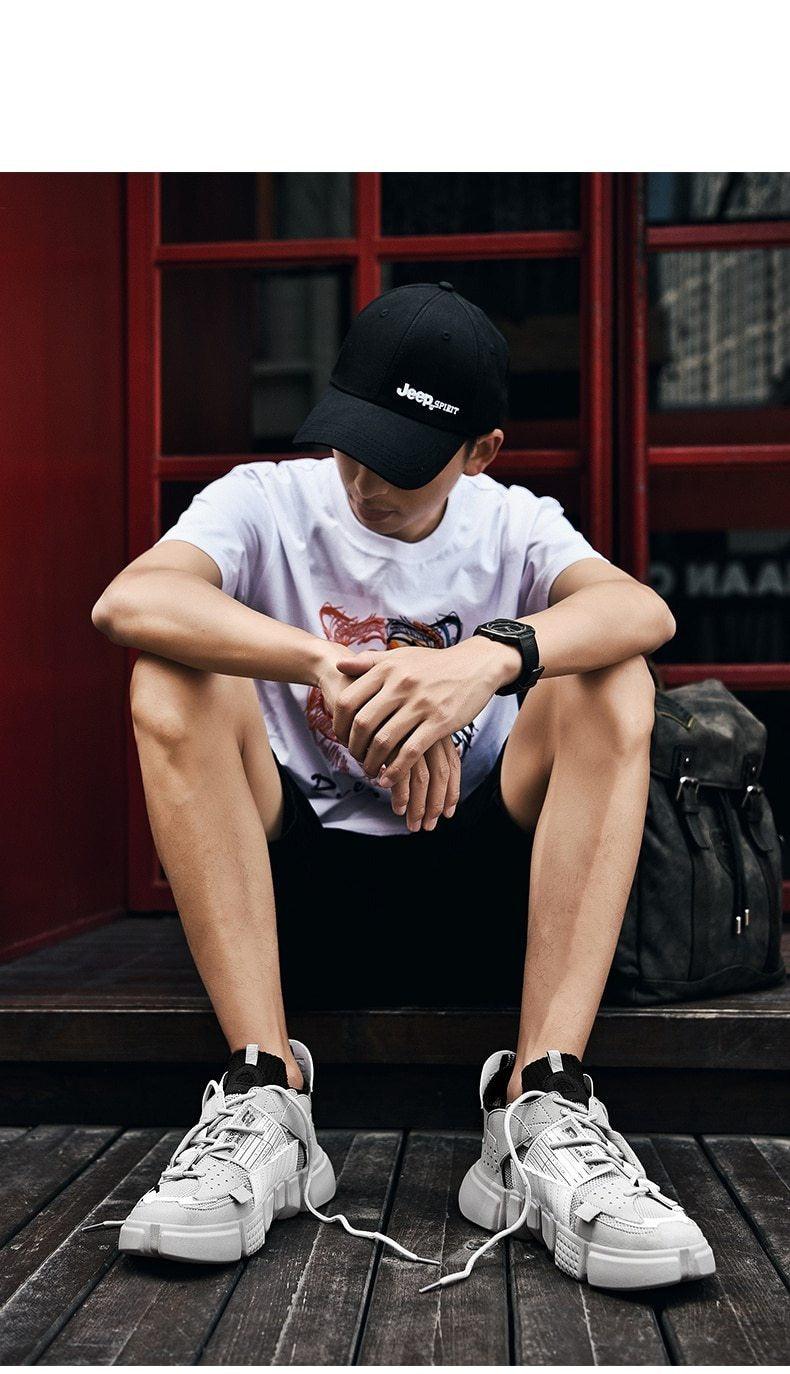 New High Quality Running Breathable Athletic Sport Shoes Modern Design Comfortable Soft Jogging Sneakers Mesh Breathable Lightweight Cushioning Training Athletic Sneakers